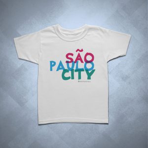 1930F7 1 300x300 - Camiseta Infantil São Paulo City Colorida