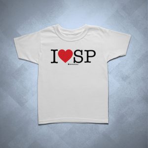 193105 1 300x300 - Camiseta Infantil I Love SP