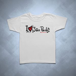 19310B 1 300x300 - Camiseta Infantil I Love SP Desenho
