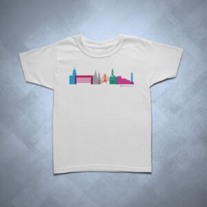 32B9FE 1 300x300 - Camiseta Infantil Silhueta SP Colorida