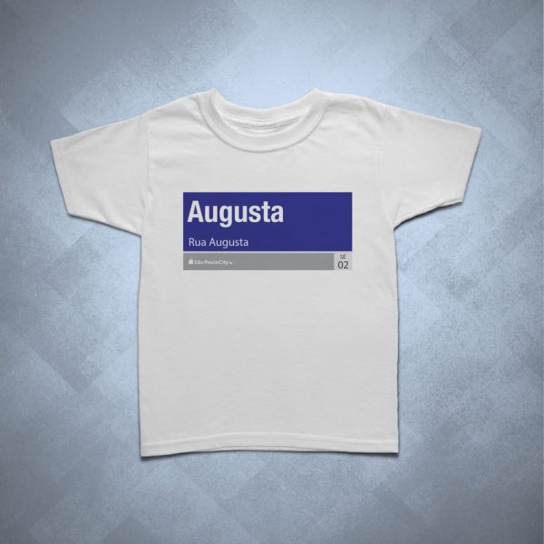 32BA25 1 600x600 - Camiseta Infantil Rua Augusta