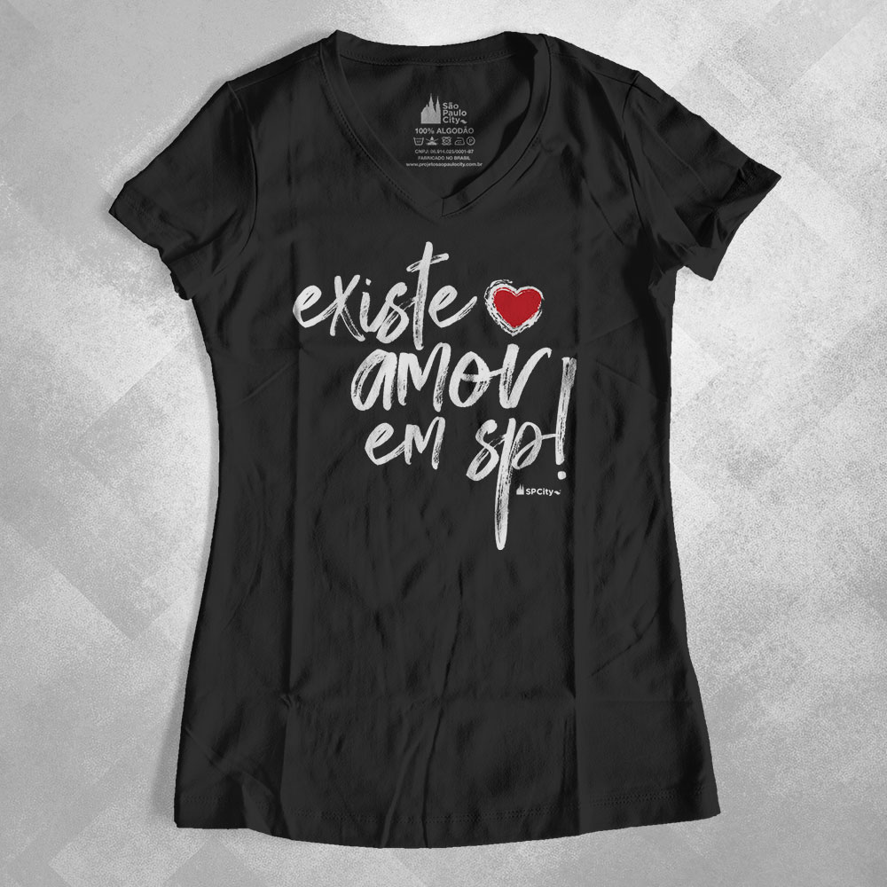 Baby look existe amor em sp