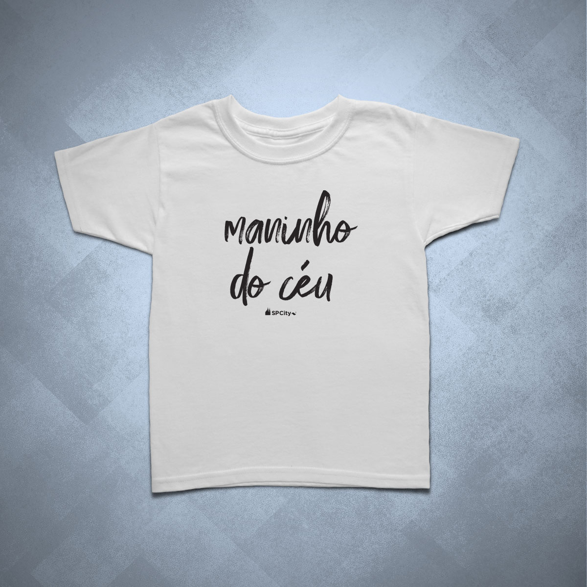 camiseta infantil maninho do céu