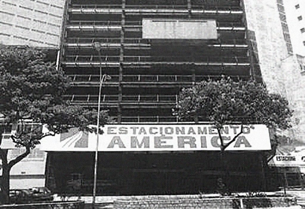 edificio america 1024x706 1 1024x700 - Edifício Garagem América, o primeiro estacionamento vertical da cidade!