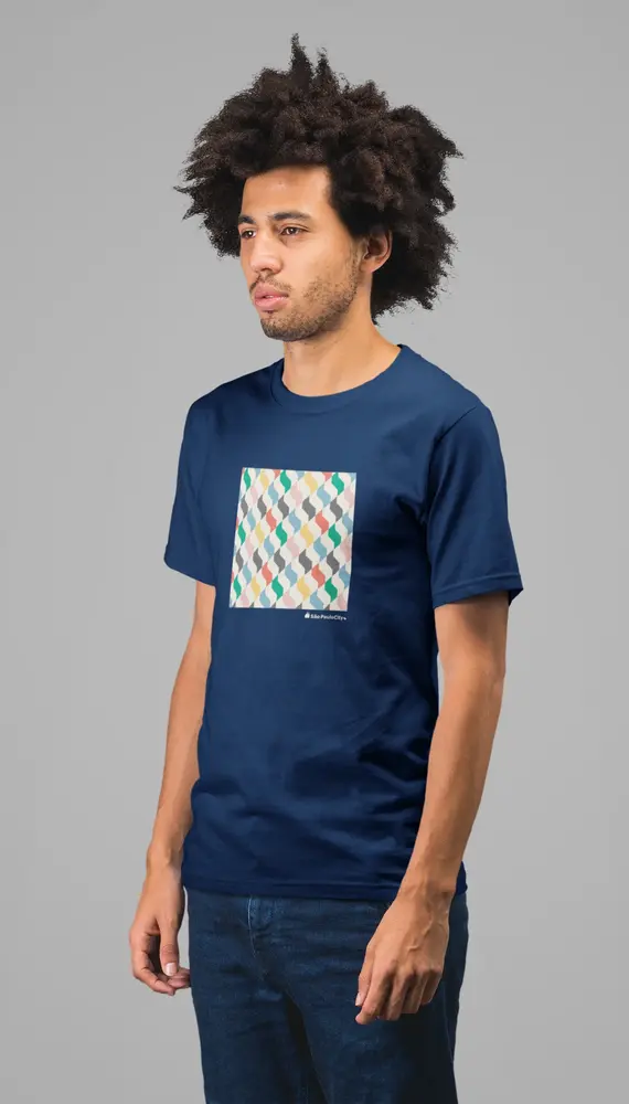 Camiseta Calçada SP Colorida