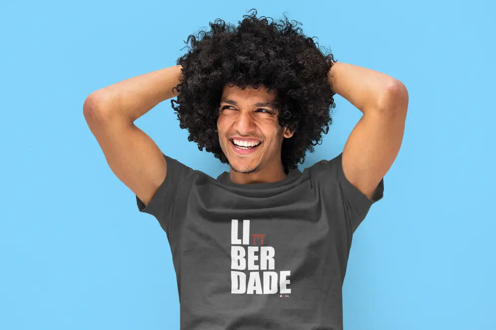 Camiseta Liberdade - São Paulo
