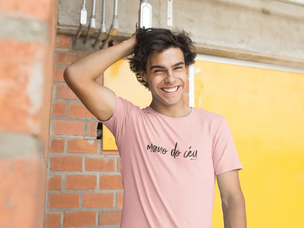 camiseta mano do ceu 2 rosa bb - Projeto São Paulo City - Produtos da Cidade de SP