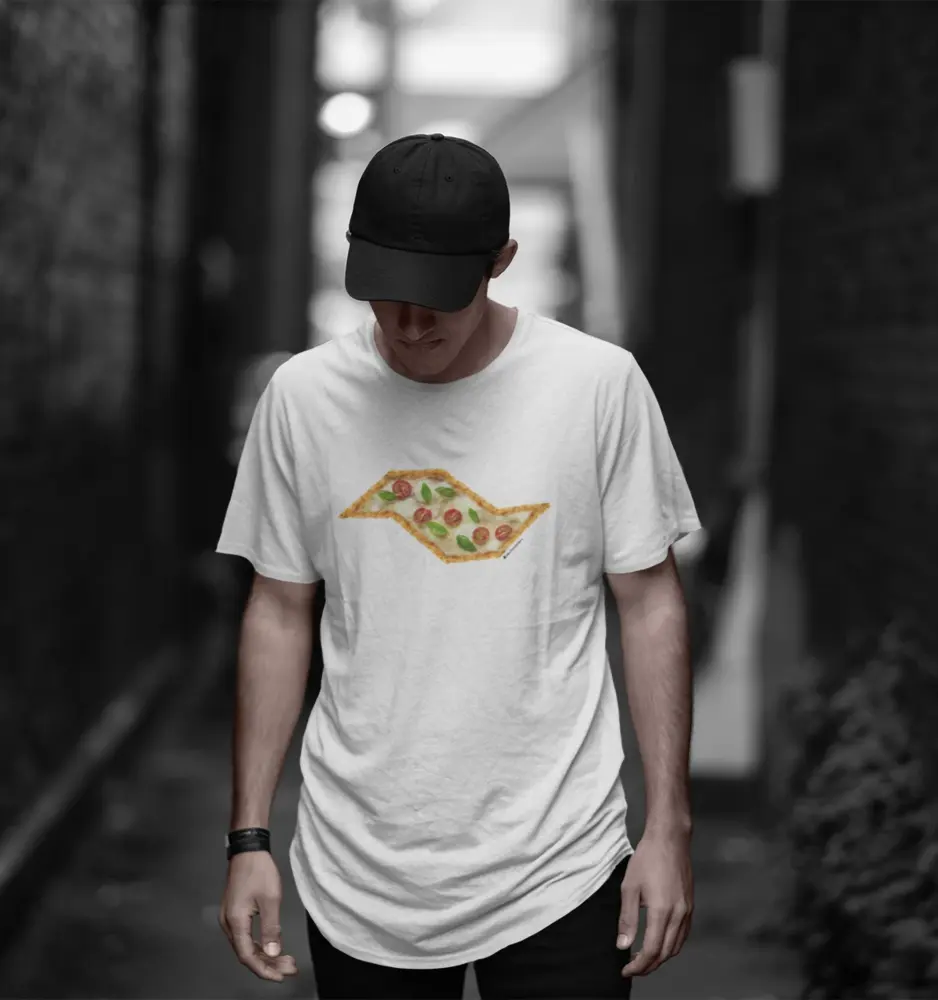 Camiseta Mapa SP Pizza