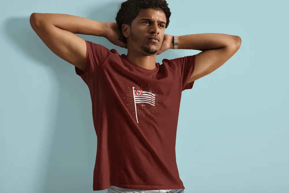 camiseta-mini-bandeira-sp-bordo Camiseta Mini Bandeira SP by Miguel Garcia