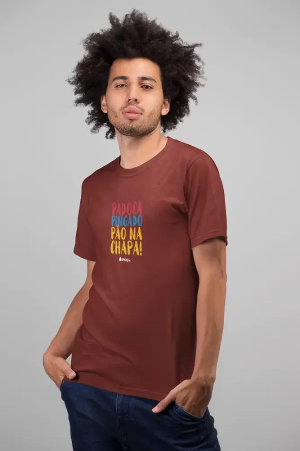 Camiseta Padoca, Pingado e Pão na Chapa