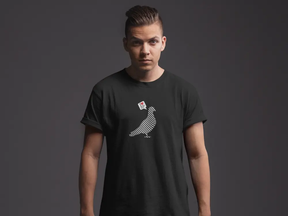 Camiseta Pombo I Love SP