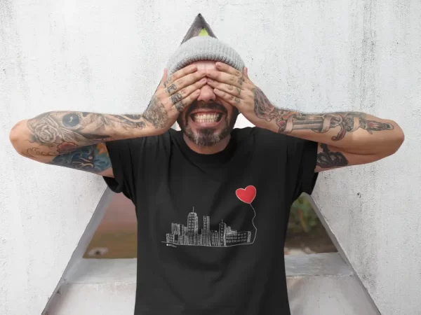 Camiseta SP Cidade Coração by Miguel Garcia