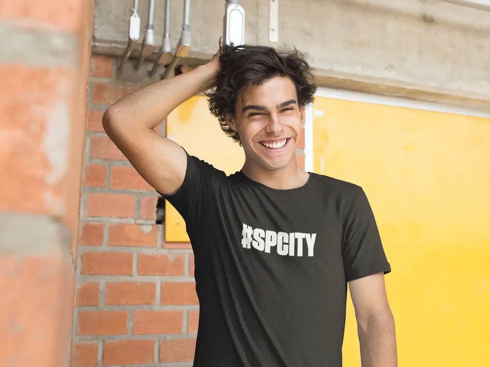 camiseta-#spcity-preta Camiseta #SPCITY