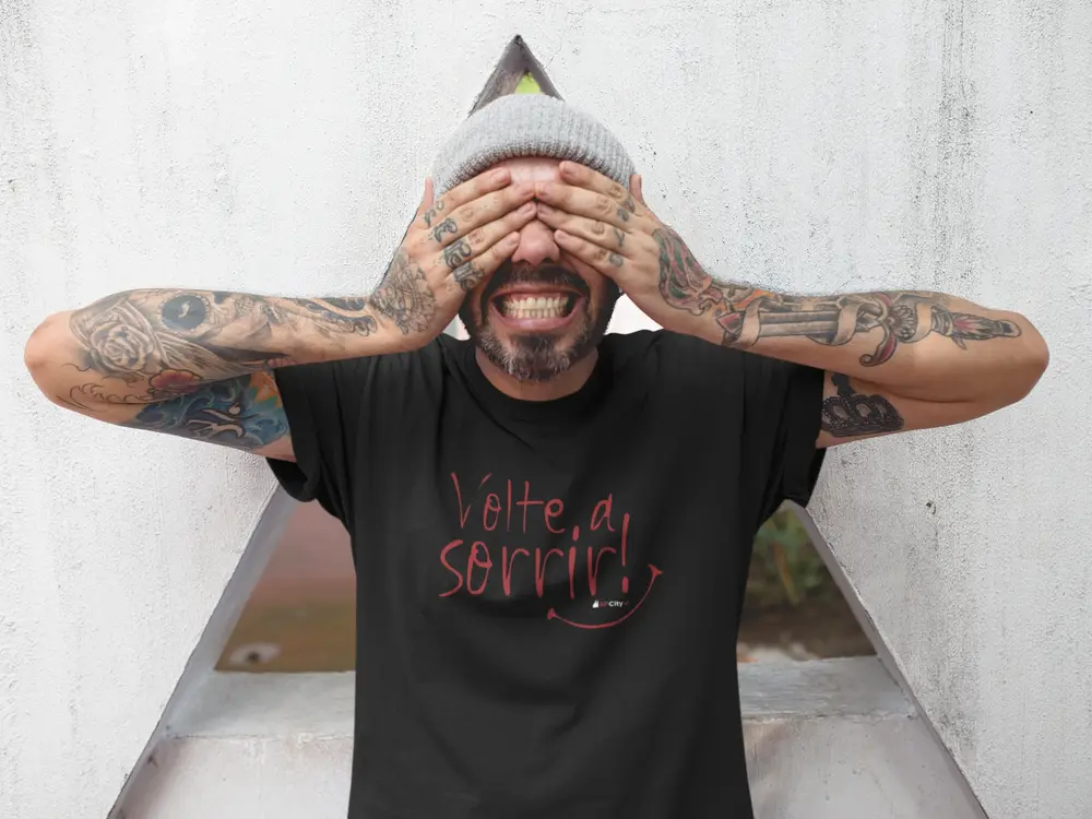 camiseta-volte-a-sorrir-preta Camiseta Volte a Sorrir